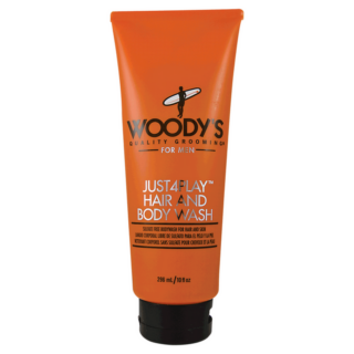 Woody's Just4Play Hair & Body Wash, 10 Oz