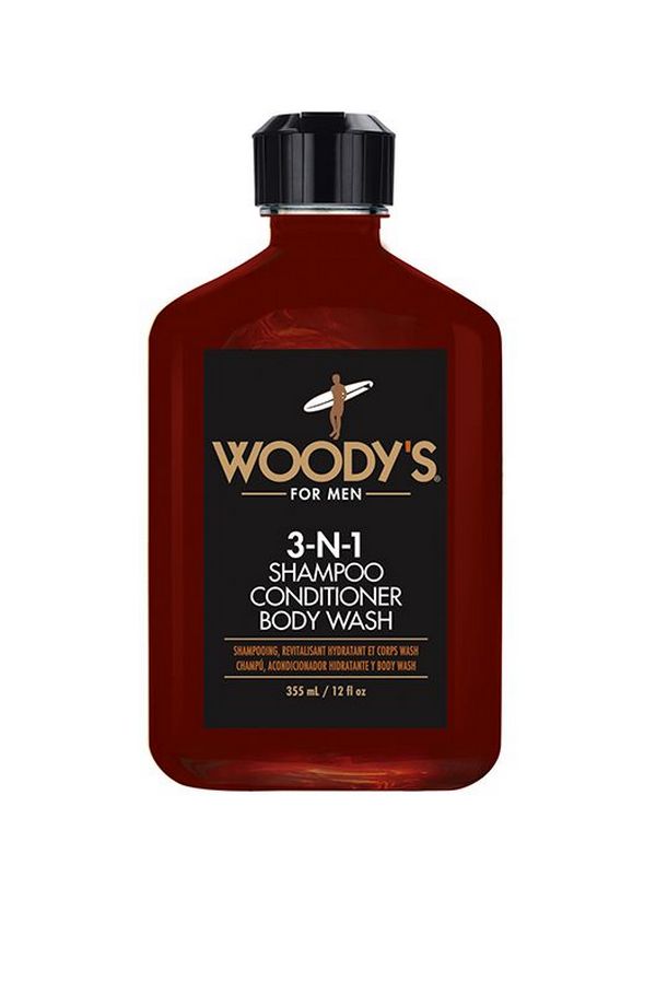 Woody’s 3-in-1 Shampoo/Conditioner/Body Wash, 12 Oz UltraBeauty.shop