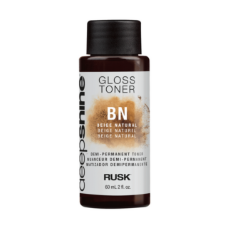 Rusk Deepshine Blonde Perfected Gloss Toner Beige Natural 2 Oz - Image 1