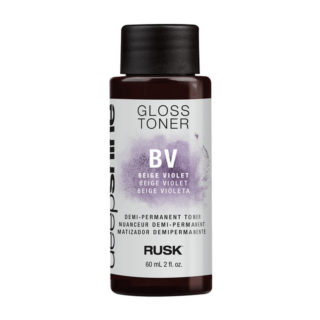 Rusk Deepshine Blonde Perfected Gloss Toner Beige Violet 2 Oz - Image 1