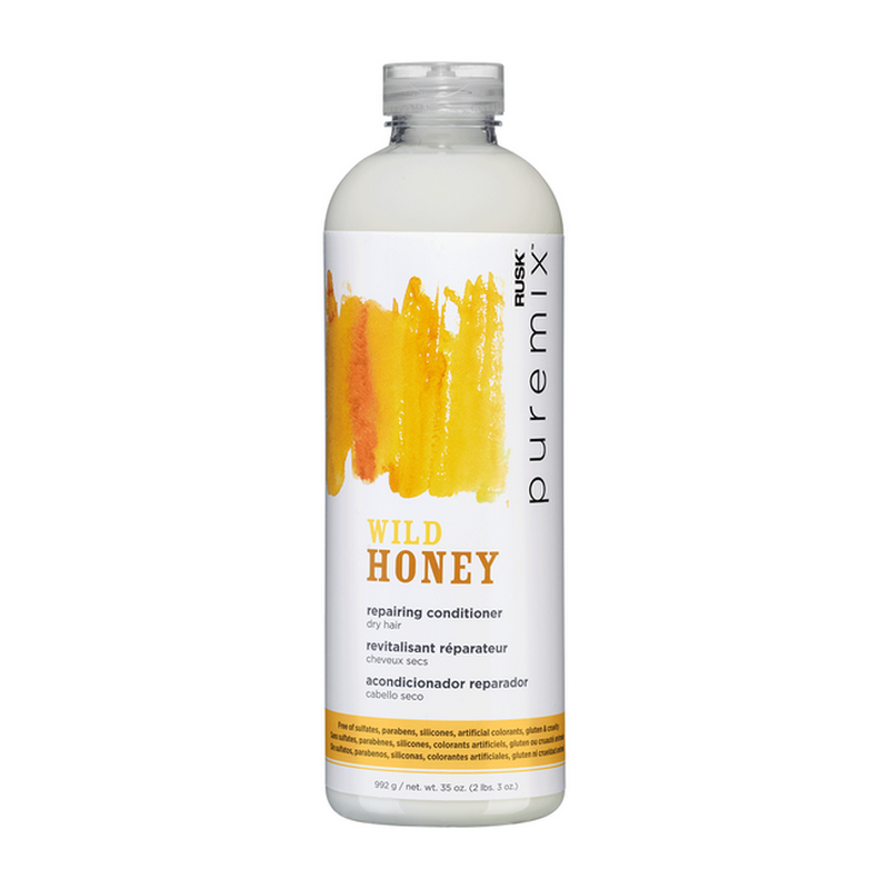 Rusk PuremMix Wild Honey Repairing Conditioner 35 Oz Beauty Products UltraBeauty.shop Rusk PuremMix Wild Honey Repairing Conditioner 35 Oz UltraBeauty.shop