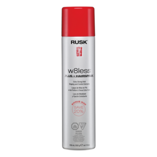Rusk W8less Plus Bonus Size Hairspray 80% VOC 10 Oz* - Image 1