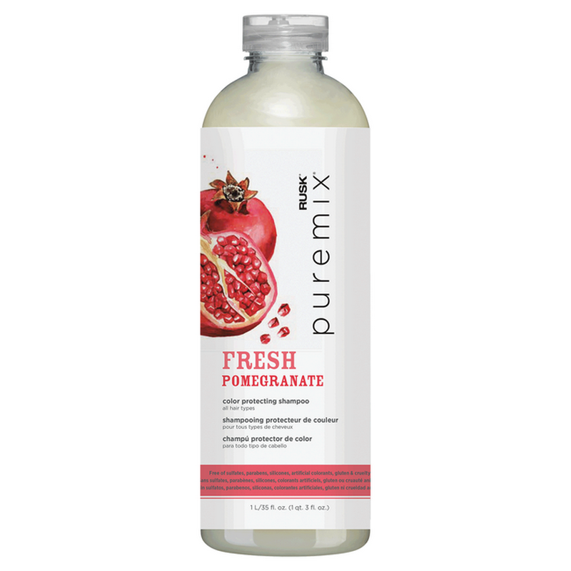 Rusk PureMix Pomegranate Color Protecting Shampoo 1L Beauty Products UltraBeauty.shop Rusk PureMix Pomegranate Color Protecting Shampoo 1L UltraBeauty.shop