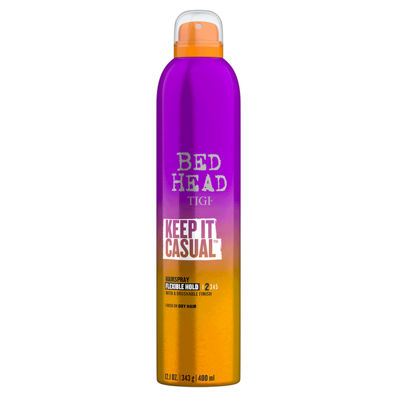TIGI Bed Head Keep It Casual Flexible Hold Hair Spray 12.1 Oz Beauty Products UltraBeauty.shop TIGI Bed Head Keep It Casual Flexible Hold Hair Spray 12.1 Oz UltraBeauty.shop