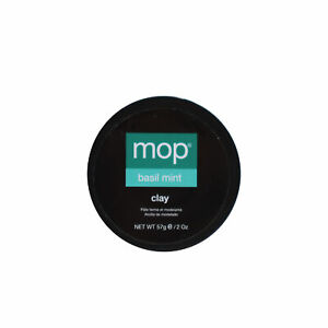MOP Basil Mint Revitalizing Firm Hold Clay 2 Oz. Beauty Products UltraBeauty.shop MOP Basil Mint Revitalizing Firm Hold Clay 2 Oz. UltraBeauty.shop
