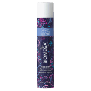 Aquage Biomega Freeze Baby Mega-Hold Hairspray 55% Bonus Size 12.5 Oz Last one!