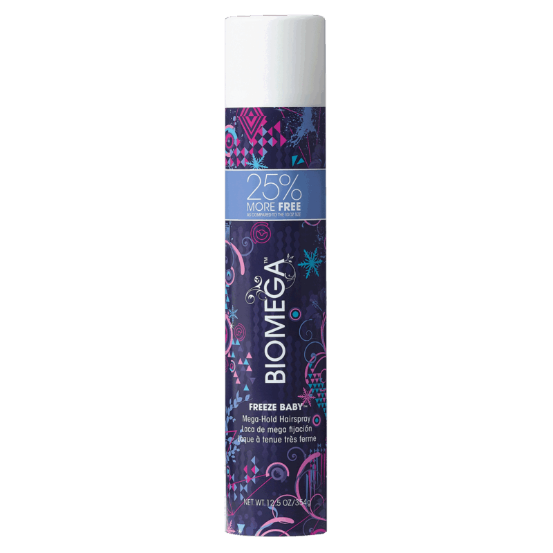 Aquage Biomega Freeze Baby Mega-Hold Hairspray 55% Bonus Size 12.5 Oz Last one! UltraBeauty.shop