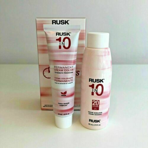 Rusk IN 10 Permanent Hair Color 6N And Free 20 Volume Developer Travel Size Beauty Products UltraBeauty.shop Rusk IN 10 Permanent Hair Color 6N And Free 20 Volume Developer Travel Size UltraBeauty.shop