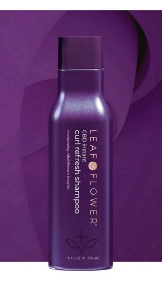 LEAF & FLOWER CBD Instant Curl Refresh Shampoo 12 Fl. Oz.