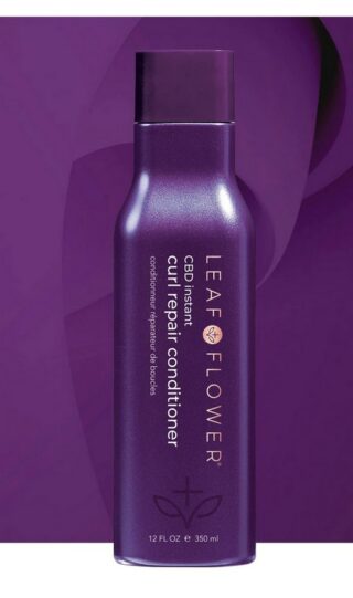 LEAF & FLOWER CBD Instant Curl Repair Conditioner 12 Fl. Oz. - Image 1
