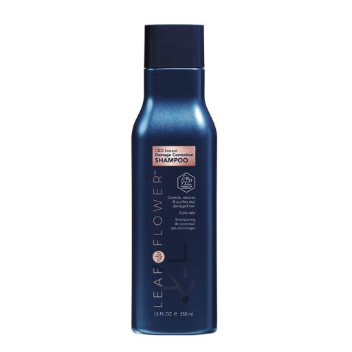 LEAF & FLOWER CBD Instant Damage Correction Shampoo 12 FL. Oz. UltraBeauty.shop