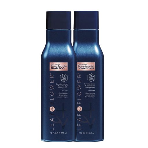 LEAF & FLOWER CBD Instant Damage Correction Duo Pack UltraBeauty.shop