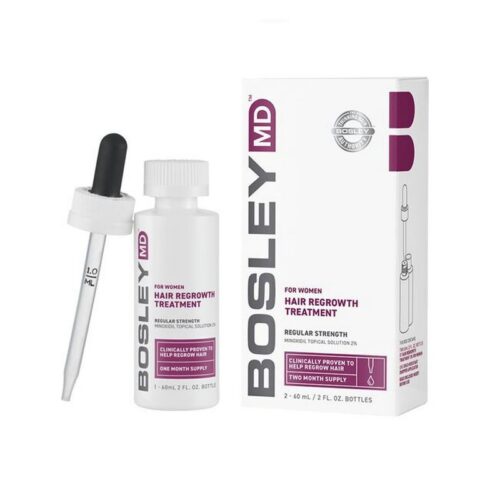 BosleyMD Women’s Hair Re-growth Treatment 2% Dropper 2 Fl. Oz. Beauty Products UltraBeauty.shop BosleyMD Women’s Hair Re-growth Treatment 2% Dropper 2 Fl. Oz. UltraBeauty.shop