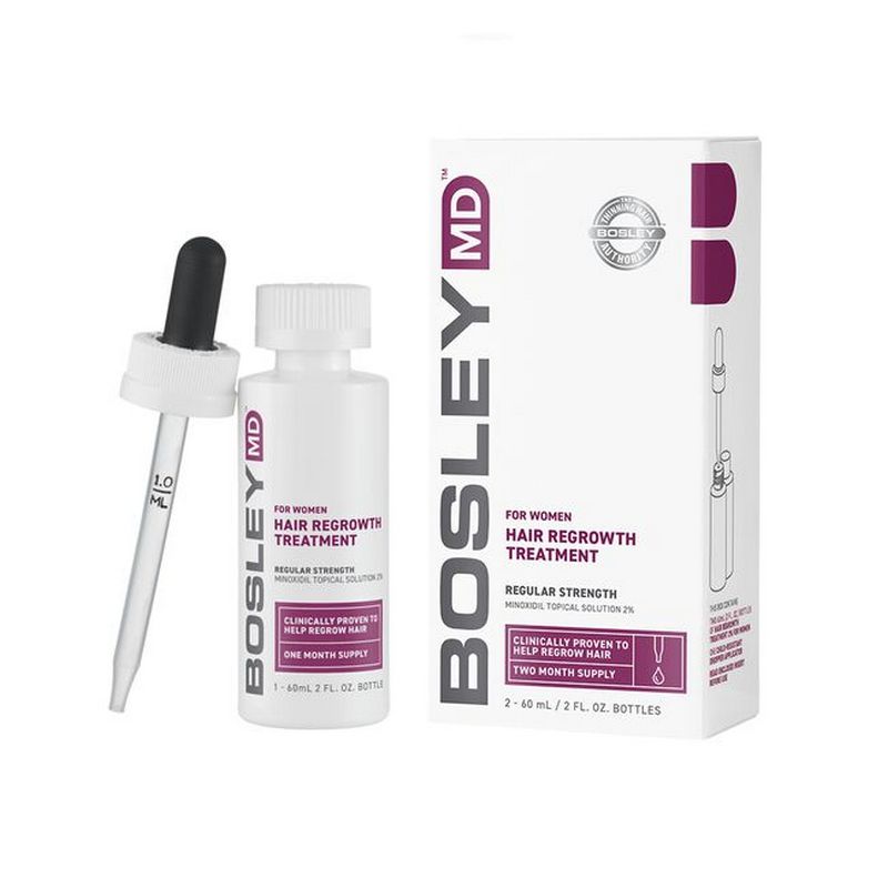BosleyMD Women’s Hair Re-growth Treatment 2% Dropper 2 Fl. Oz. UltraBeauty.shop