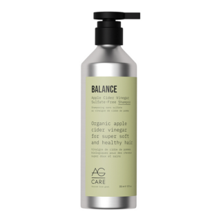AG Care Balance Apple Cider Vinegar Sulfate-Free Shampoo 12 Oz.