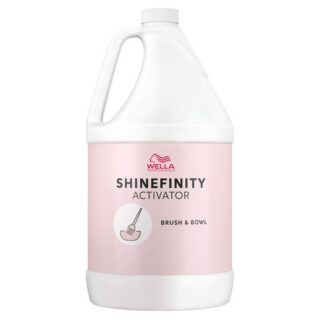 Wella Shinefinity Brush & Bowl Activator 2%, 1Gallon - Image 1