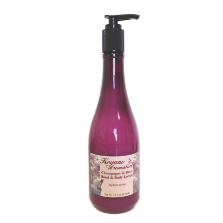 Keyano Aromatics Champagne and Rose Hand and Body Lotion 14.5oz UltraBeauty.shop