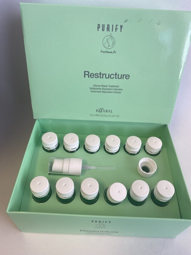 Kaaral Purify Restructure Intense Repair Treatment 0.35 x 12 Vials UltraBeauty.shop