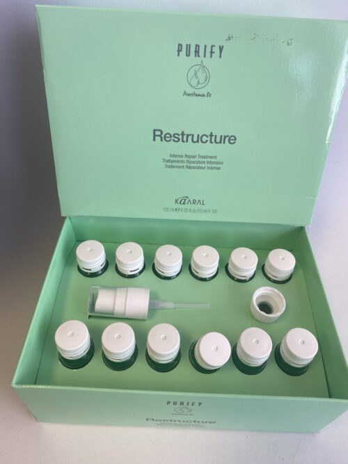 Kaaral Purify Restructure Intense Repair Treatment 0.35 x 12 Vials Beauty Products UltraBeauty.shop Kaaral Purify Restructure Intense Repair Treatment 0.35 x 12 Vials UltraBeauty.shop