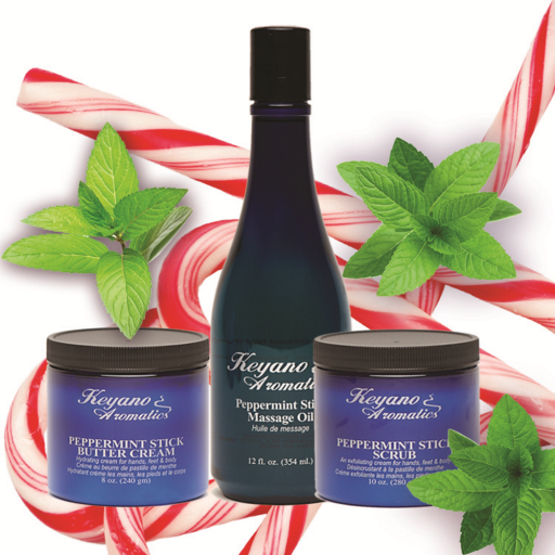 Keyano Aromatics Peppermint Stick Collection Trio - Image 1
