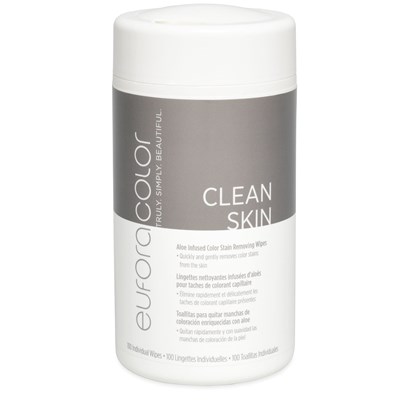 Eufora CLEAN SKIN Aloe Infused Color Stain Removing Wipes 100 Ct UltraBeauty.shop