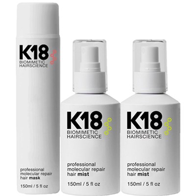 K18 pro peptide starter kit 3 Pc. Beauty Products UltraBeauty.shop K18 pro peptide starter kit 3 Pc. UltraBeauty.shop