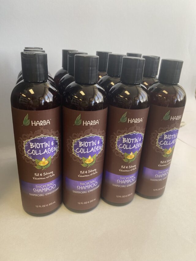 HARBA Biotin and Collagen Thickening Shampoo 12 Fl Oz.( Pack of 12) Beauty Products UltraBeauty.shop HARBA Biotin and Collagen Thickening Shampoo 12 Fl Oz.( Pack of 12) UltraBeauty.shop