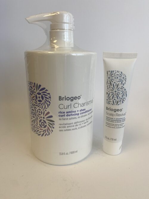Briogeo Curl Charisma Rice Amino & Shea Curl Defining Conditioner 33.8 Oz with free Scalp Revival treatment 5 mL. Beauty Products UltraBeauty.shop Briogeo Curl Charisma Rice Amino & Shea Curl Defining Conditioner 33.8 Oz with free Scalp Revival treatment 5 mL. UltraBeauty.shop