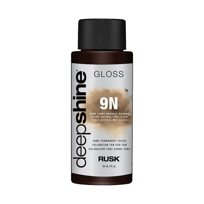 Rusk Deepshine Gloss Demi Permanent Color Light Natural Blond 9N Beauty Products UltraBeauty.shop Rusk Deepshine Gloss Demi Permanent Color Light Natural Blond 9N UltraBeauty.shop