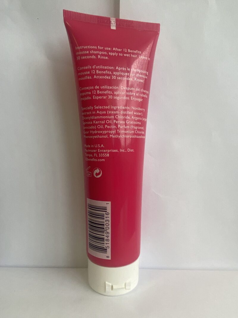 12 Benefits Conditional Love 30 Second Hair Moisturizer Treatment 5.07 Oz. UltraBeauty.shop