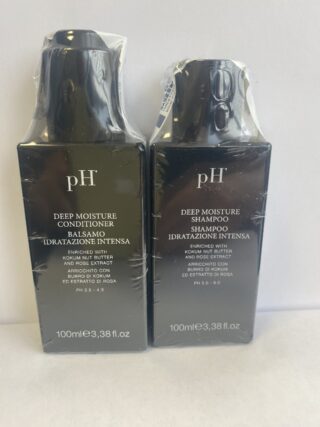 pH Laboratories Kit Deep Moisture Shampoo & Conditioner 3.38 Oz. (Travel size)