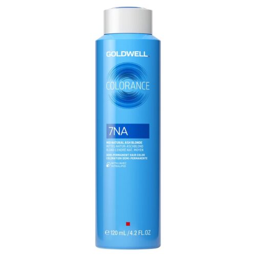 Goldwell Colorance Demi Permanent Hair Color (Can) 4.2 oz 7NA Mid Natural Ash Blonde - Image 1