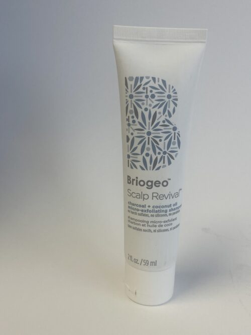 Briogeo Scalp Revival Exfoliator Charcoal Shampoo, Treatment for Dry & Itchy Scalp, Clarifying Shampoo for Build Up, 2 fl oz - Image 1