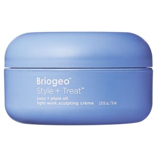 Briogeo Style + Treat Yuzu + Plum Oil Light Work Sculpting Creme 1.75 Oz.