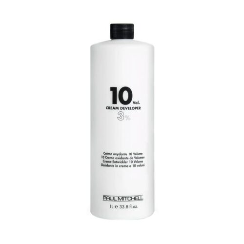 Paul Mitchell 10 Volume Cream Developer 33.8 Oz with free Salon Client Hair Cutting Cape UltraBeauty.shop
