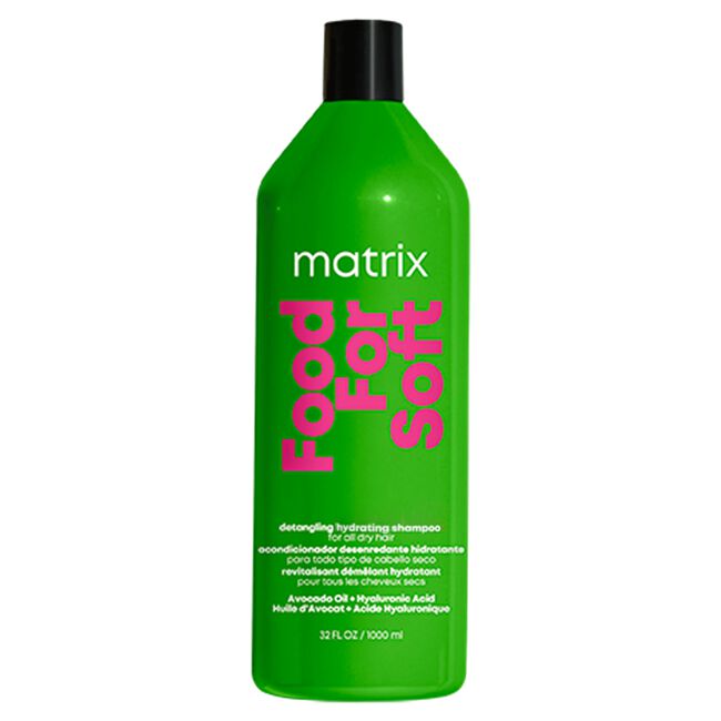 Matrix Food For Soft Detangling Hydrating Shampoo Food For Soft Detangling Hydrating Shampoo 32 Oz. Beauty Products UltraBeauty.shop Matrix Food For Soft Detangling Hydrating Shampoo Food For Soft Detangling Hydrating Shampoo 32 Oz. UltraBeauty.shop