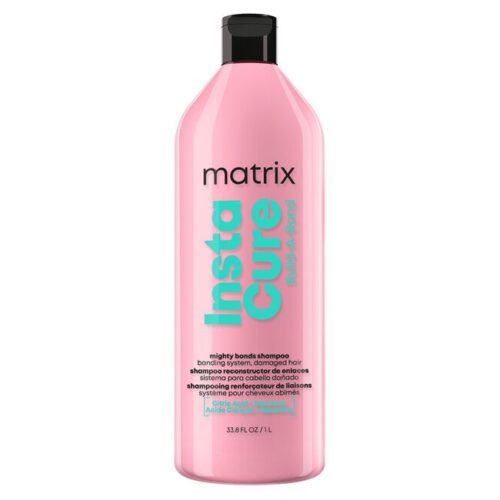 Matrix Instacure Build-A-Bond Mighty Bonds Shampoo 33.8 Oz. Beauty Products UltraBeauty.shop Matrix Instacure Build-A-Bond Mighty Bonds Shampoo 33.8 Oz. UltraBeauty.shop