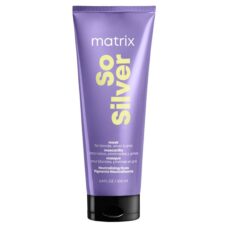 Matrix So Silver Power Mask 6.8 Oz for blond, silver ,grey hair. Beauty Products UltraBeauty.shop Matrix So Silver Power Mask 6.8 Oz for blond, silver ,grey hair. UltraBeauty.shop