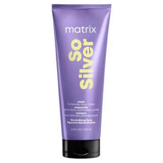 Matrix So Silver Power Mask 6.8 Oz for blond, silver ,grey hair.