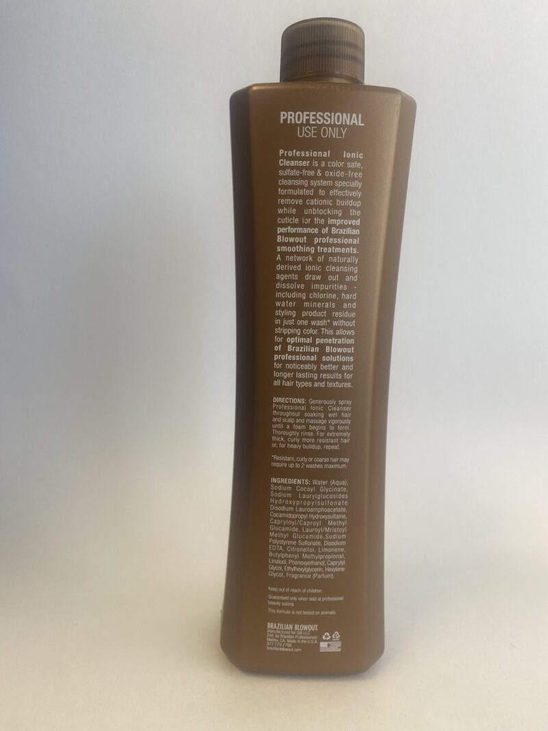 Brazilian Professional Blowout Ionic Cleanser 16 Oz. Beauty Products UltraBeauty.shop Brazilian Professional Blowout Ionic Cleanser 16 Oz. UltraBeauty.shop