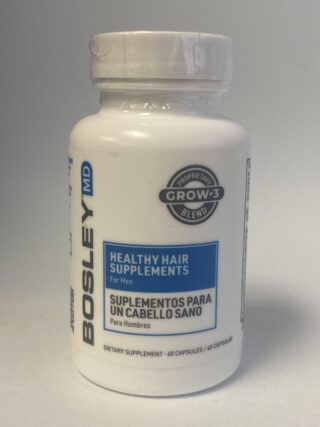 BosleyMD Healthy Hair Growth Supplements 60 Capsules For Men