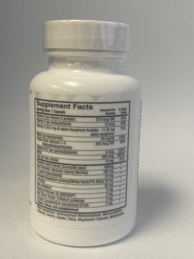 BosleyMD Healthy Hair Growth Supplements 60 Capsules For Men - Image 2