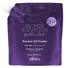 Kaaral Blonde Elevation Yellow Out Extreme Lift Powder 500 Gr. UltraBeauty.shop