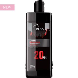 Truss Creme Developer 20 vol. 1 Liter with free Salon Client Hair Cutting Cape