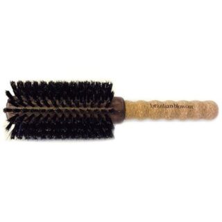 Brazilian Blowout Round Boar Bristle Brush with Cork Handle - Image 1