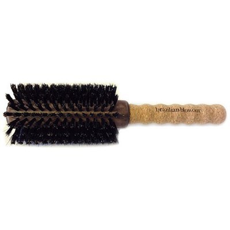 Brazilian Blowout Round Boar Bristle Brush with Cork Handle UltraBeauty.shop