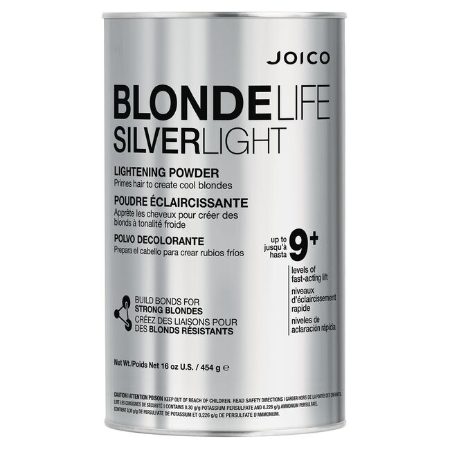 Joico Blonde Life SilverLight Lightening Powder 9+16 Oz. Beauty Products UltraBeauty.shop Joico Blonde Life SilverLight Lightening Powder 9+16 Oz. UltraBeauty.shop