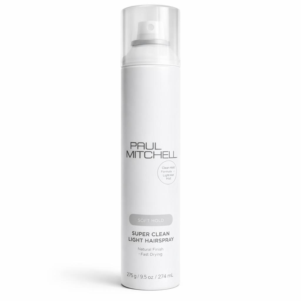 Paul Mitchell Super Clean Light Hairspray Soft Hold 9.5 Oz New!