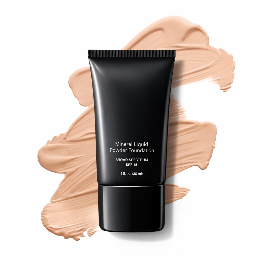 Your Name Cosmetics Mineral Liquid Powder Foundation Pale Beige 1 Fl. Oz.