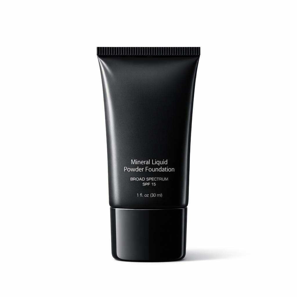 Your Name Cosmetics Mineral Liquid Powder Foundation Porcelain 1 Fl. Oz.